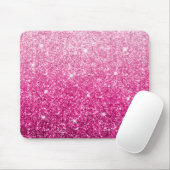 Tapis De Souris Ombre rose brillant (Avec souris)