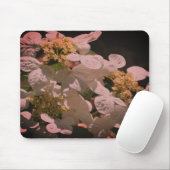 Tapis De Souris Ombres Et Lumineuses Lacecap Hydrangea Flower (Avec souris)