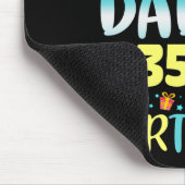Tapis De Souris Omg Son My Dadas 35e Anniversaire Doux 35 Ans (Coin)