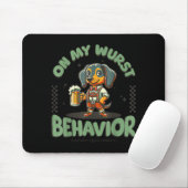 Tapis De Souris On My Wurst Behavior Dachshund German Beer Prost (Avec souris)