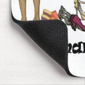 Tapis De Souris On ne peut jamais avoir trop de T-shirts à chaussu (Coin)