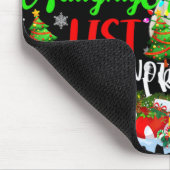 Tapis De Souris On Santas Naughty List Xmas American Eskimo T Shir (Coin)