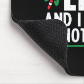 Tapis De Souris On The Naughty List And I Regret Nothing Xmas (Coin)