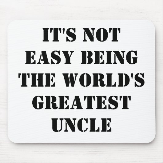Tapis De Souris Oncle (Devant)