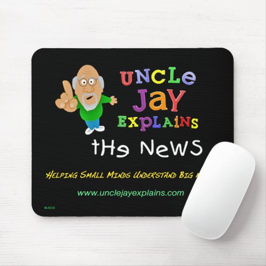Tapis De Souris Oncle Jay Explains - Mousepad (Avec souris)