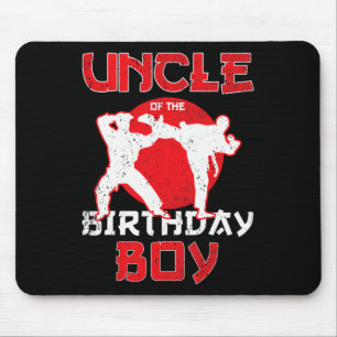 Tapis De Souris Oncle Of The Birthday Karate Taekwondo Boy Martial
