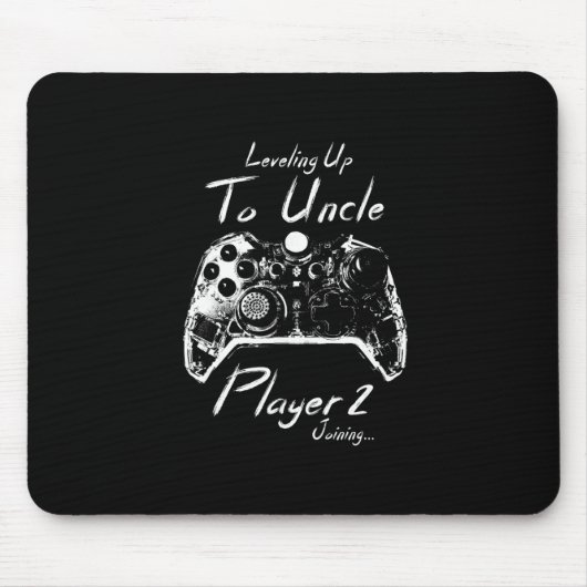 Tapis De Souris Oncle Promu Bientôt Oncle (Devant)
