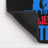 Tapis De Souris Oncle Sam dit Stop Project 2025 Vote Blue (Coin)