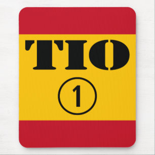Tapis De Souris Oncles espagnols : L'ONU de Tio Numero