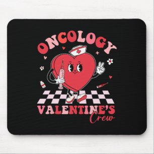Tapis De Souris Oncologie Saint-Valentin Cœur Équipe d'infirmières