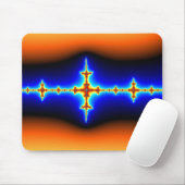 Tapis De Souris Onde cérébrale - Fractale (Avec souris)