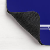 Tapis De Souris Onde sonore - Bleu foncé (Coin)