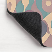 Tapis De Souris Ondes abstraites mauve et bleue (Coin)