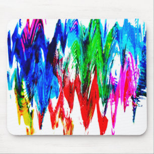 Tapis De Souris Ondes colorées