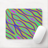 Tapis De Souris Ondes colorées (Avec souris)