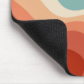 Tapis De Souris Ondes de style rétro (Coin)
