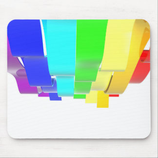 Tapis De Souris Ondes Rainbow