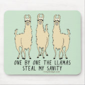Tapis De Souris One by the Llamas (Devant)