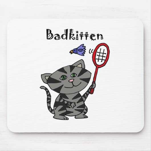 Tapis De Souris Onglet Drôle des sourires (Devant)