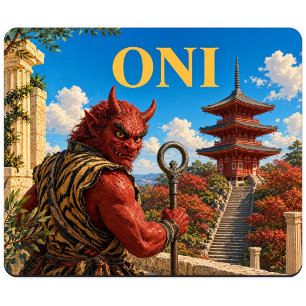 Tapis De Souris Oni, Fantastique Gothique Monstre