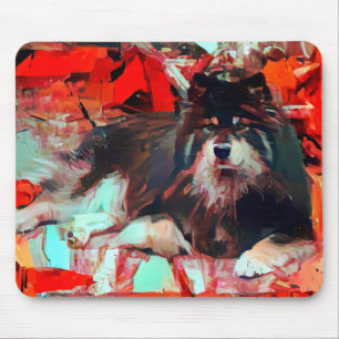 Tapis De Souris ONNI BEAR -LAPPHUND FINLANDAIS - Mousepad