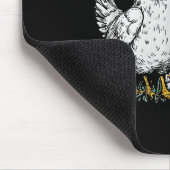 Tapis De Souris Oops I Got Another Chicken, Funny Farm Animal (Coin)