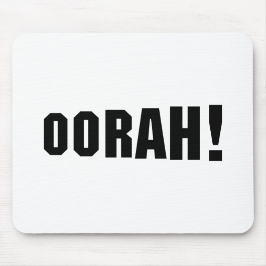 TAPIS DE SOURIS OORAH ! (Devant)