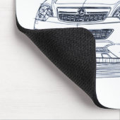 Tapis De Souris Opel Antara 2011 (Coin)