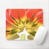 Tapis De Souris Open re-a construit la tulipe rouge (Avec souris)