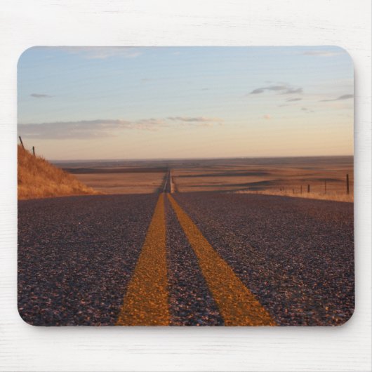 Tapis De Souris Open Road Photo Mousepad (Devant)