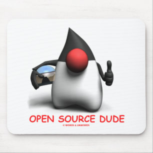 Tapis De Souris Open Source Dude (Software Developer Duke)