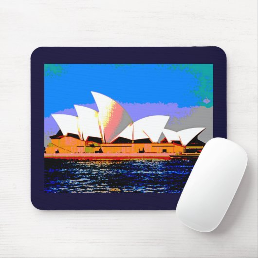 Tapis De Souris Opéra de Sydney (Avec souris)