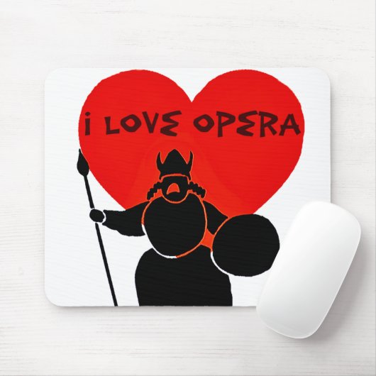 Tapis De Souris Opéra Lover_ (Avec souris)