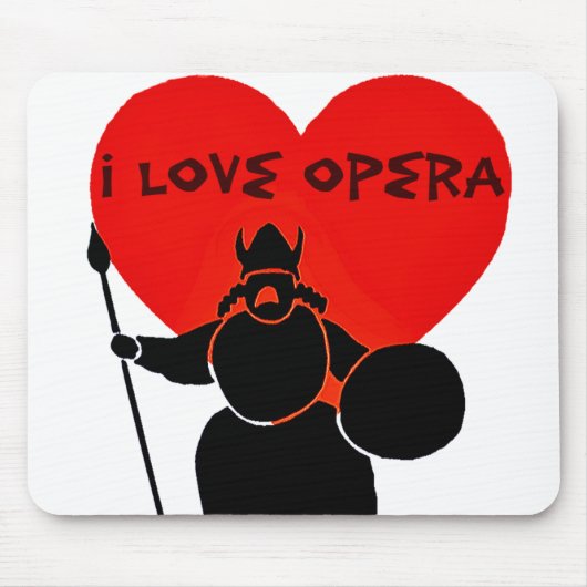 Tapis De Souris Opéra Lover_ (Devant)