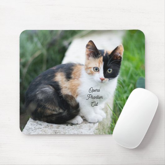 Tapis De Souris Opera Phantom Chat (Avec souris)