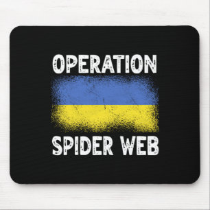 Tapis De Souris Opération Toile d'araignée Héros de l'Ukraine Drap