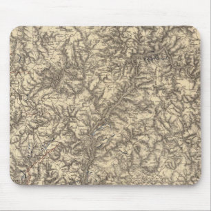 Tapis De Souris Opérations militaires de la campagne Atlanta 2