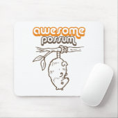 Tapis De Souris Opossum impressionnant (Avec souris)