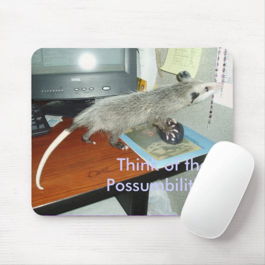 Tapis De Souris Opossum Mousepad (Avec souris)