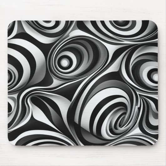 Tapis De Souris Optical Illusion Mouse Pad (Devant)