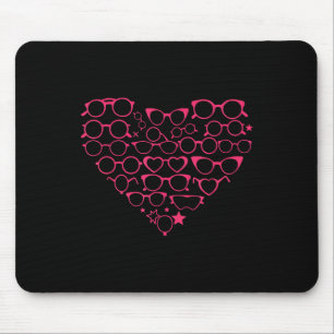 Tapis De Souris Optométrie Eglises coeur Valentines Jour
