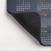 Tapis De Souris Or 2018 élégant et calendrier bleu | Mousepad (Coin)