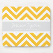 Tapis De Souris Or Chevron Mousepad | TBM (Devant)