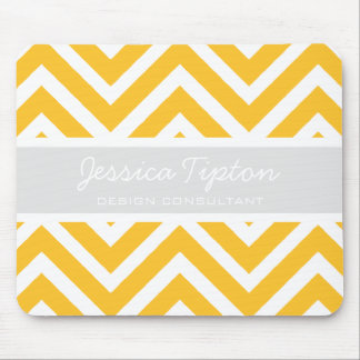 Tapis De Souris Or Chevron Mousepad | TBM