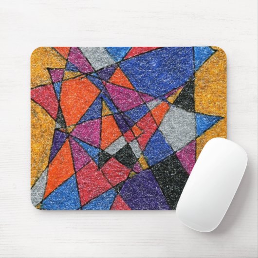Tapis De Souris "Or et bijoux" Résumé Design Mousepad (Avec souris)