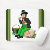 Tapis De Souris Or Leprechaun (Avec souris)