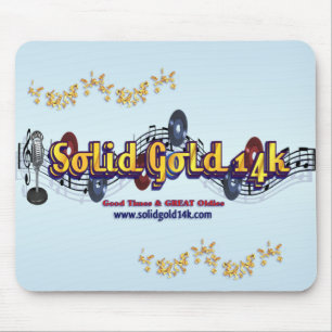 Tapis De Souris Or massif 14k Mousepad