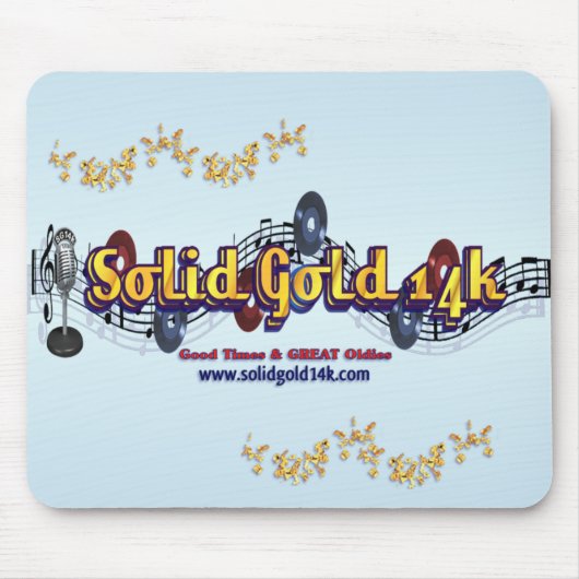 Tapis De Souris Or massif 14k Mousepad (Devant)