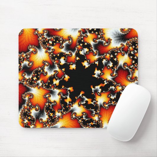 Tapis De Souris Or Mousepads d'automne (Avec souris)