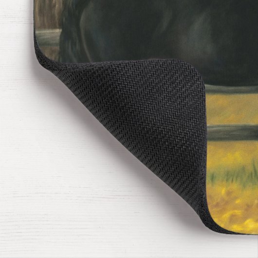 Tapis De Souris Or noir - mousepad (Coin)